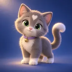 Mochi the kitten